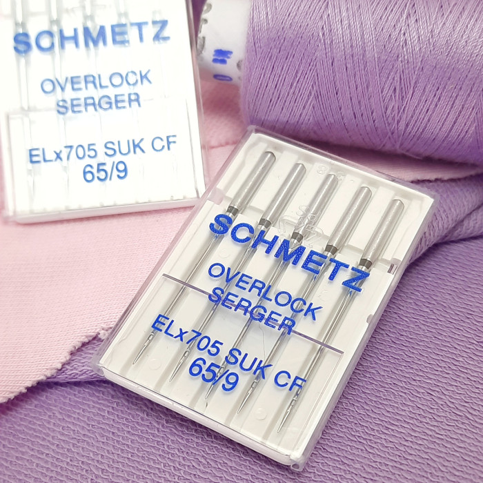 Голки Schmetz Overlock №65 для еластичних тканин