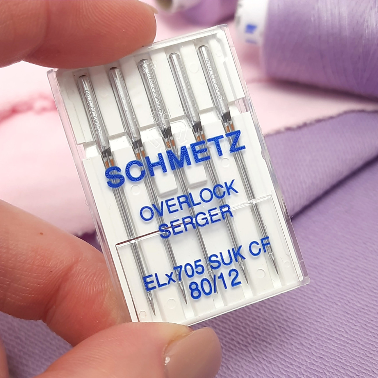 Голки Schmetz Overlock №80 для еластичних тканин