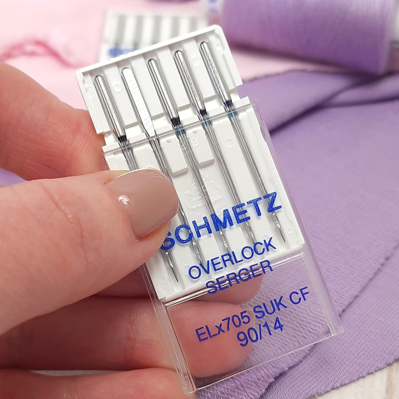Голки Schmetz Overlock №90 для еластичних тканин