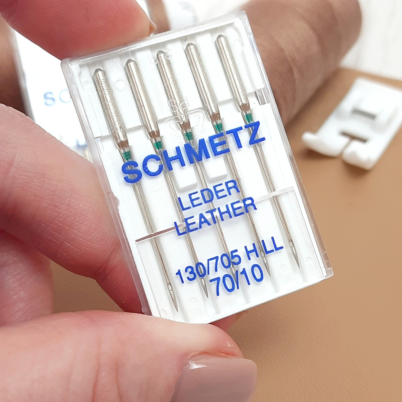 Голки Schmetz Leder Leather №70 для шкіри