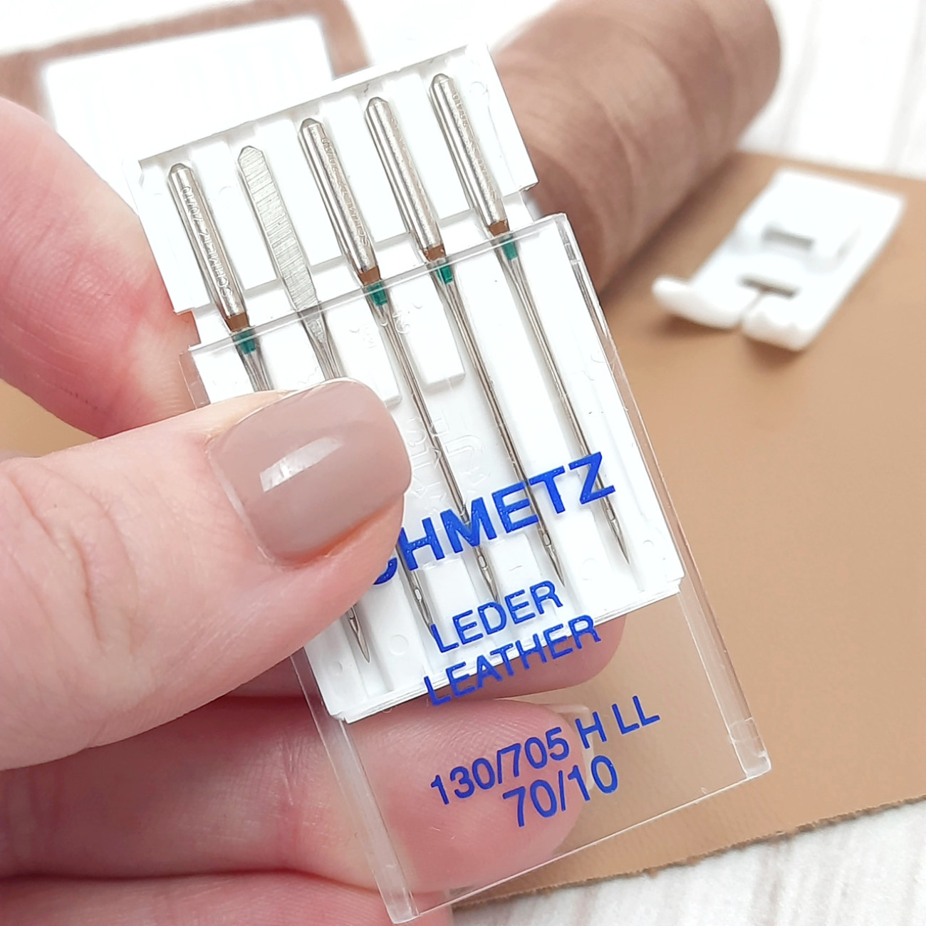 Голки Schmetz Leder Leather №70 для шкіри