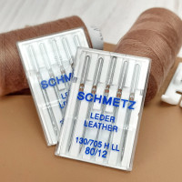 Голки Schmetz Leder Leather №80 для шкіри