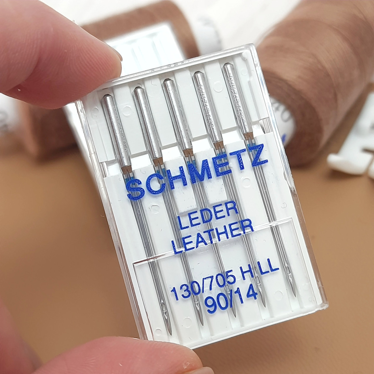 Голки Schmetz Leder Leather №90 для шкіри