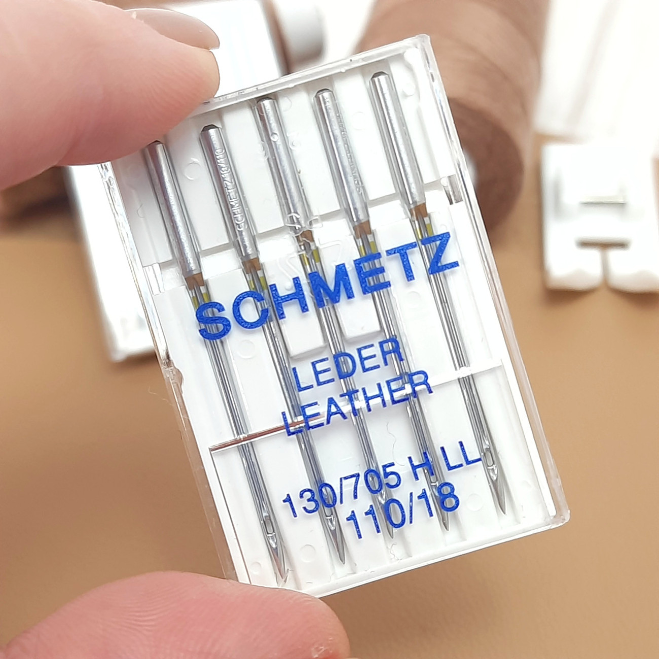 Голки Schmetz Leder Leather №110 для шкіри