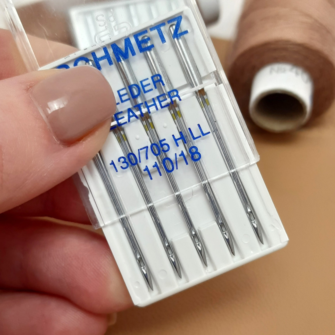 Голки Schmetz Leder Leather №110 для шкіри