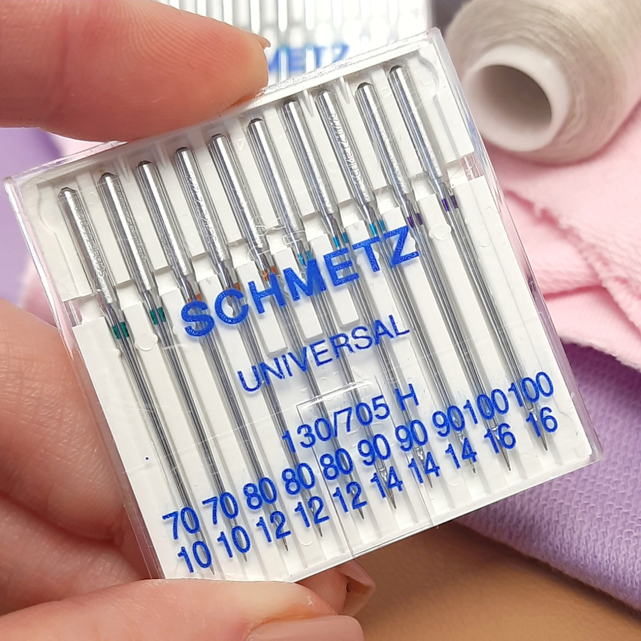 Голки Schmetz Universal, MIX: 70(2), 80(3), 90(3), 100(2)