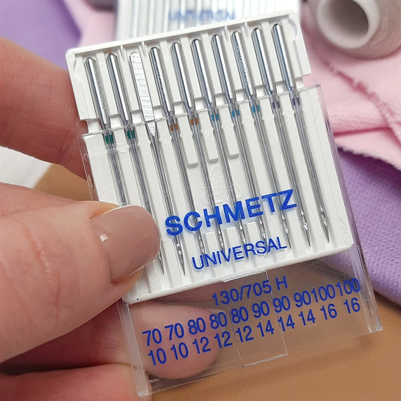 Голки Schmetz Universal, MIX: 70(2), 80(3), 90(3), 100(2)