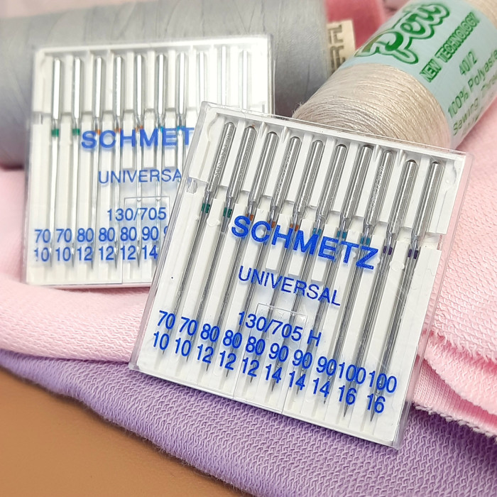 Голки Schmetz Universal, MIX: 70(2), 80(3), 90(3), 100(2)