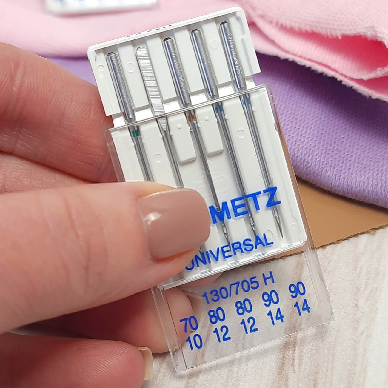 Голки Schmetz Universal, MIX: 70(1), 80(2), 90(2)