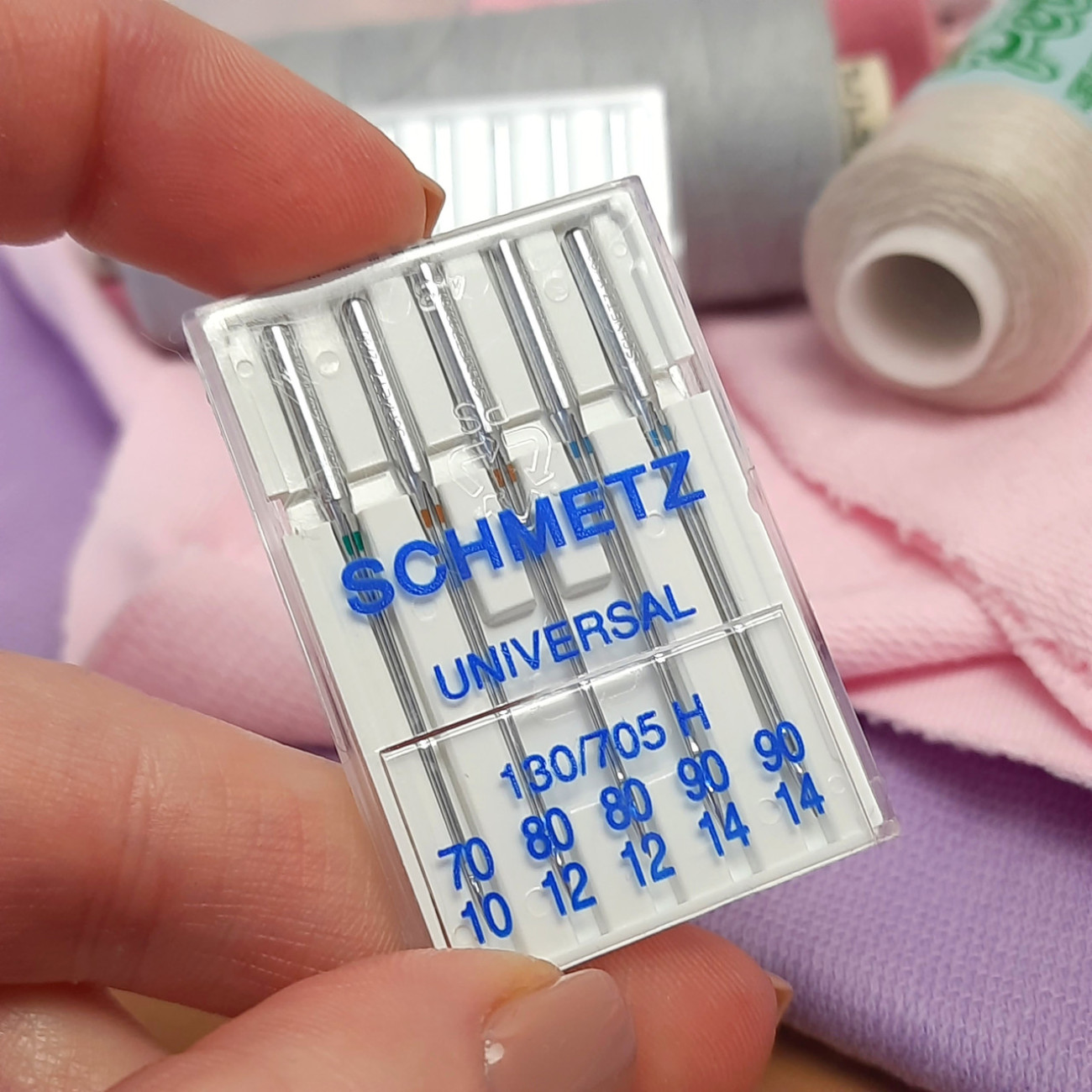 Голки Schmetz Universal, MIX: 70(1), 80(2), 90(2)