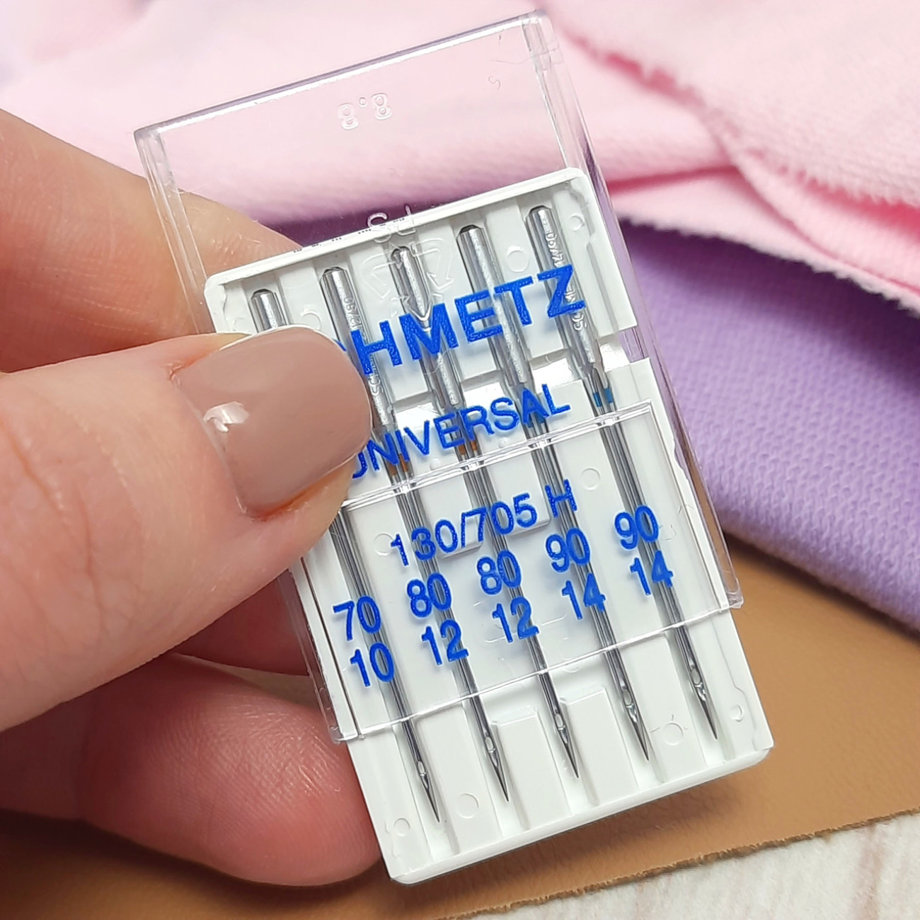 Голки Schmetz Universal, MIX: 70(1), 80(2), 90(2)