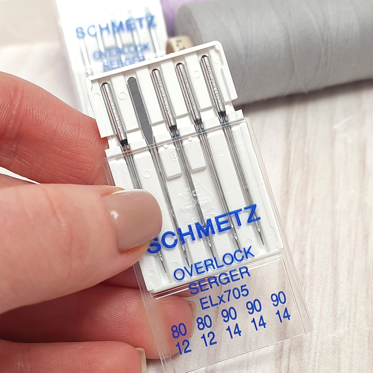 Голки Schmetz Overlock MIX: 80(2), 90(3)