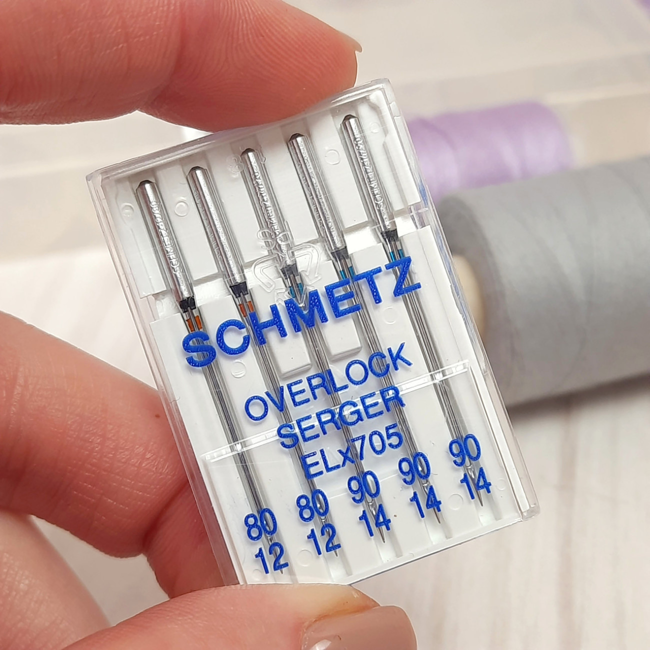 Голки Schmetz Overlock MIX: 80(2), 90(3)