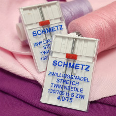 Голки Schmetz Stretch подвійна, №4,0/75 для еластичних тканин