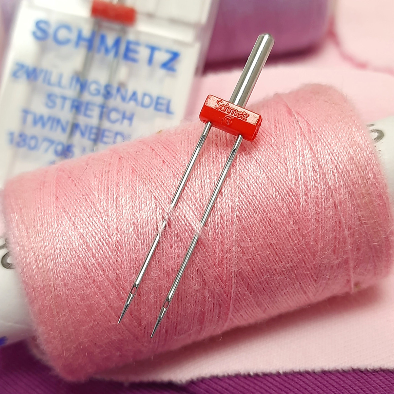 Голки Schmetz Stretch подвійна, №4,0/75 для еластичних тканин