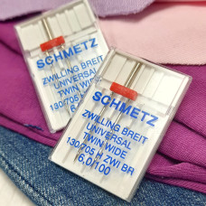 Голки Schmetz Universal подвійна, №6,0/100