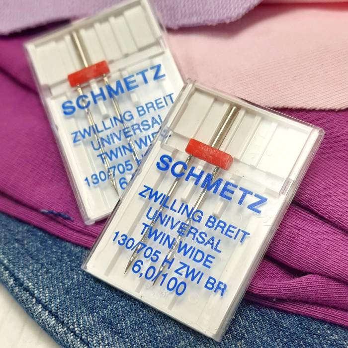 Голки Schmetz Universal подвійна, №6,0/100