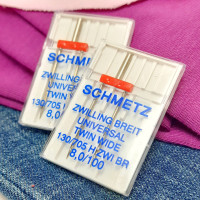 Голки Schmetz Universal подвійна, №8,0/100