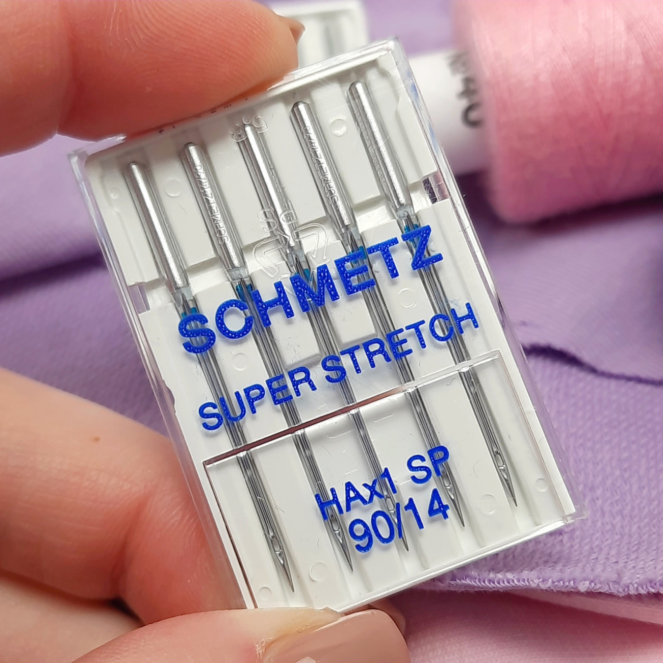 Голки Schmetz Super Stretch №90 для еластичних матеріалів