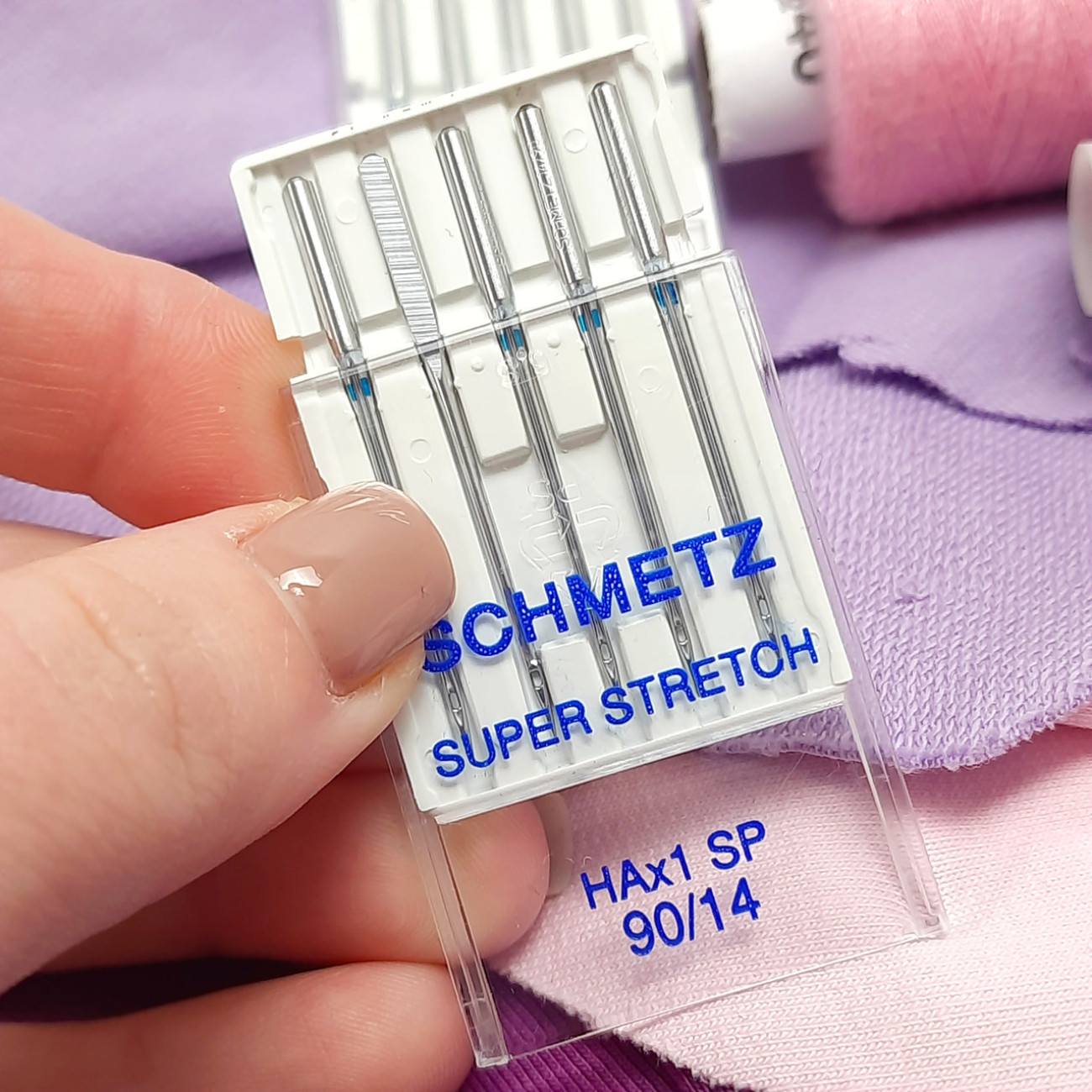 Голки Schmetz Super Stretch №90 для еластичних матеріалів