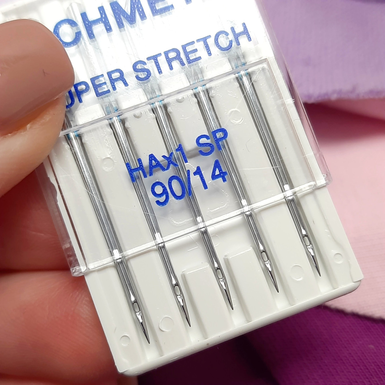 Голки Schmetz Super Stretch №90 для еластичних матеріалів