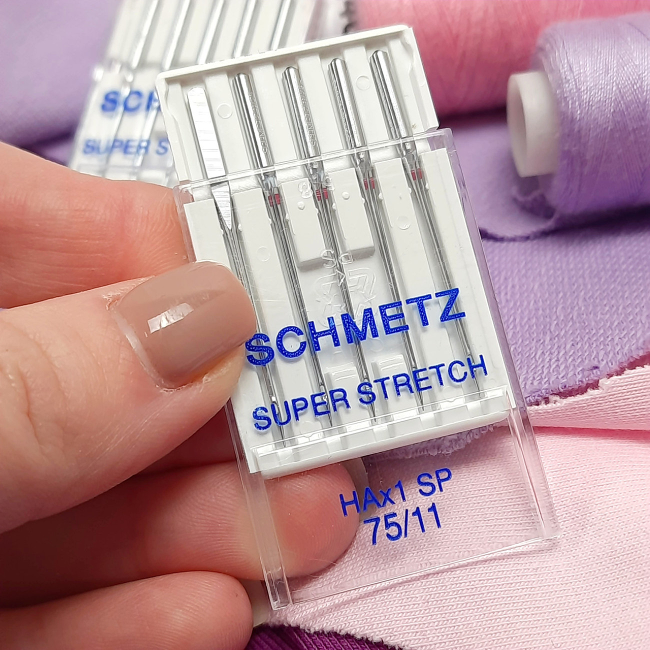 Голки Schmetz Super Stretch №75 для еластичних матеріалів