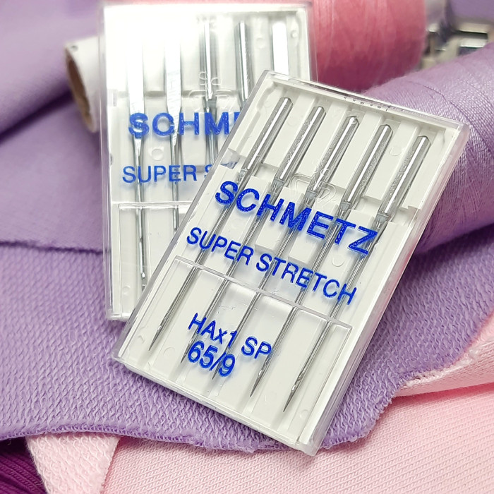 Голки Schmetz Super Stretch №65 для еластичних матеріалів