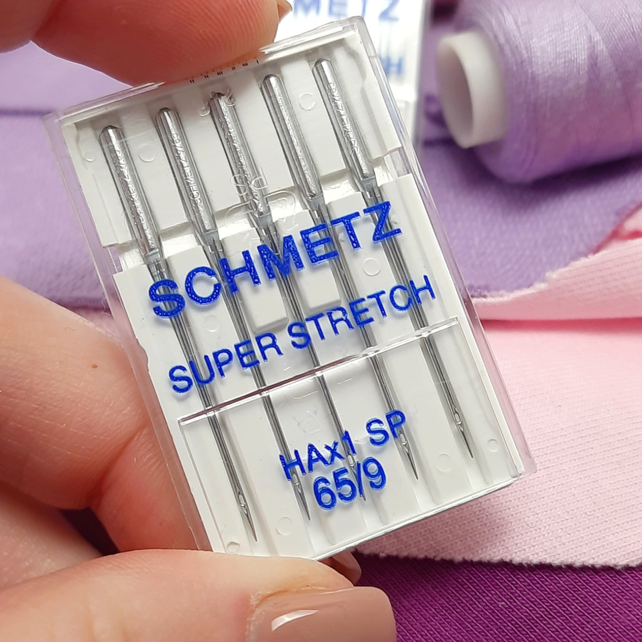 Голки Schmetz Super Stretch №65 для еластичних матеріалів