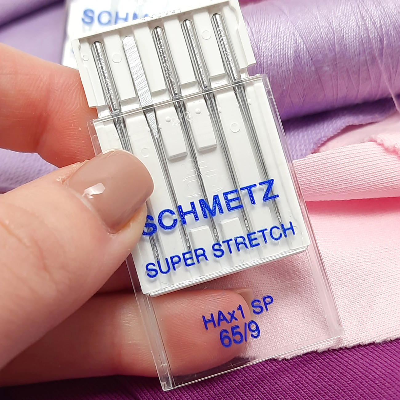Голки Schmetz Super Stretch №65 для еластичних матеріалів