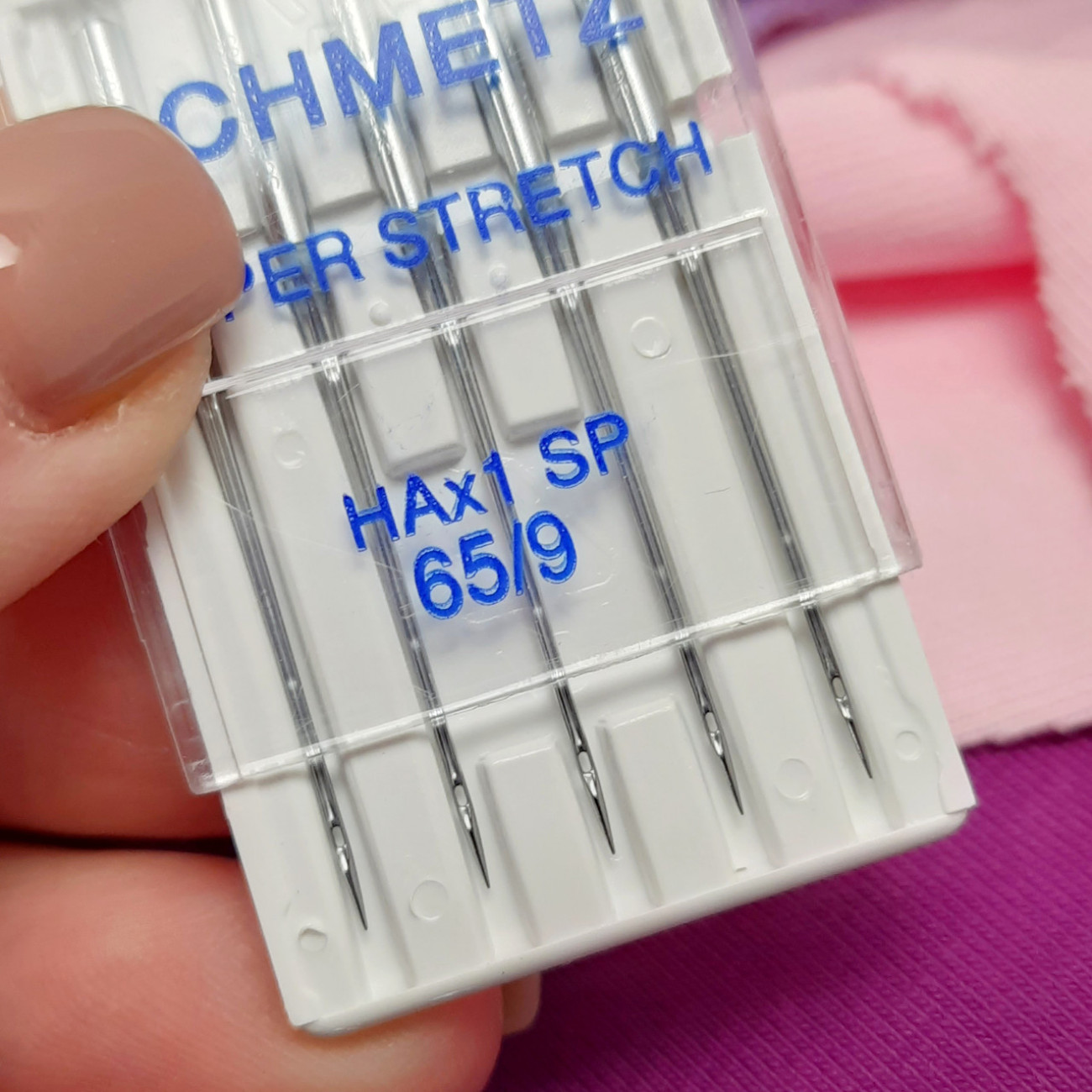 Голки Schmetz Super Stretch №65 для еластичних матеріалів