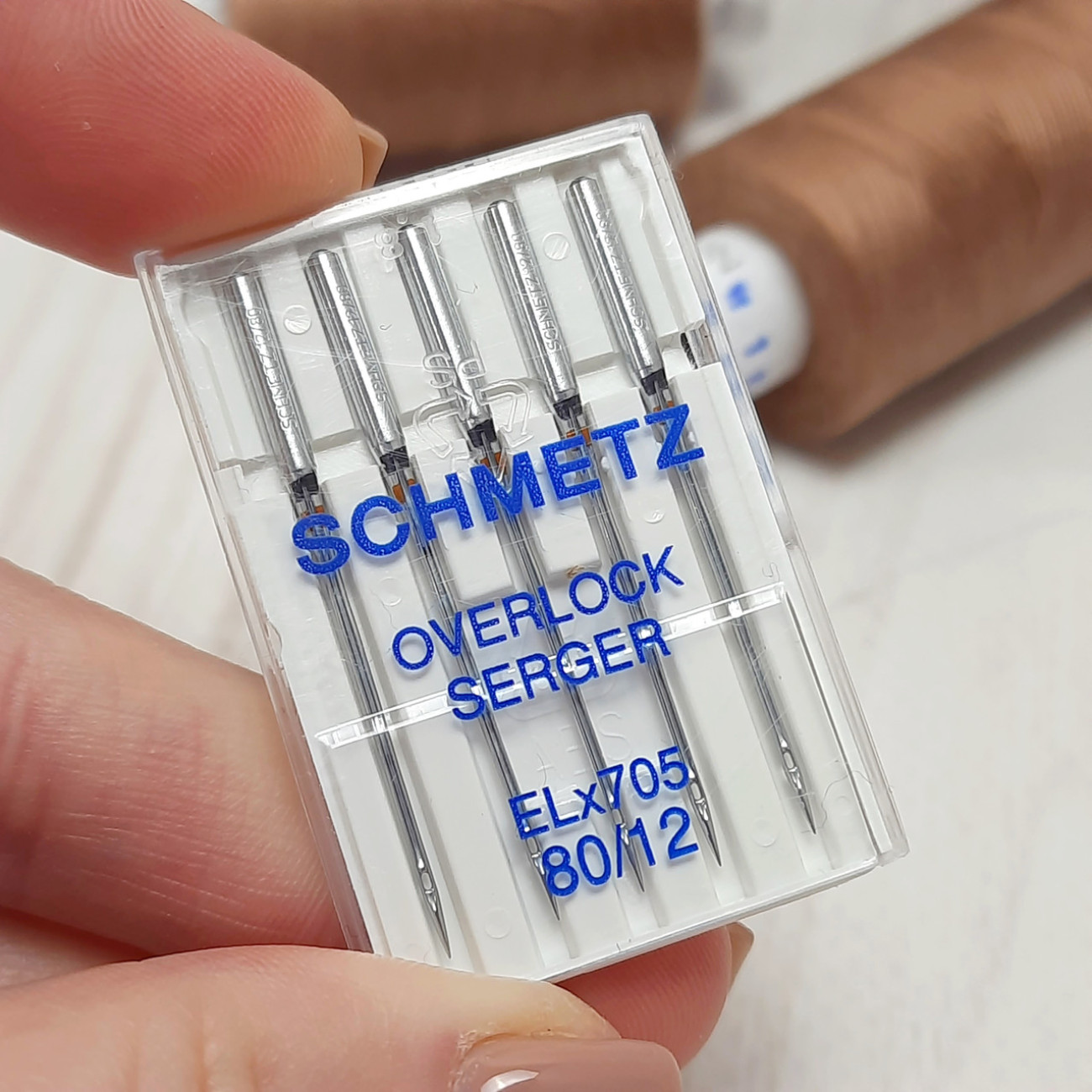 Голки Schmetz Overlock №80