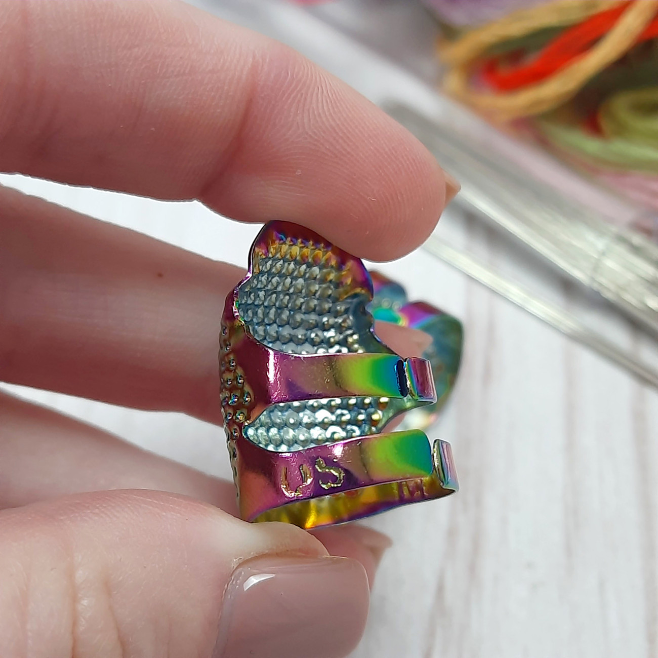 Наперсток відкритий, розмір М (мультиколор)