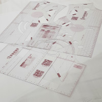 Набір базових лекал (спинка, пілочка, рукав)