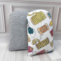 Кравецька подушечка для ВТО Needle Craft Прямокутна зі швейним малюнком