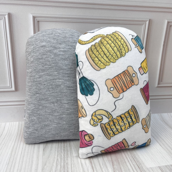 Кравецька подушечка для ВТО Needle Craft Прямокутна зі швейним малюнком