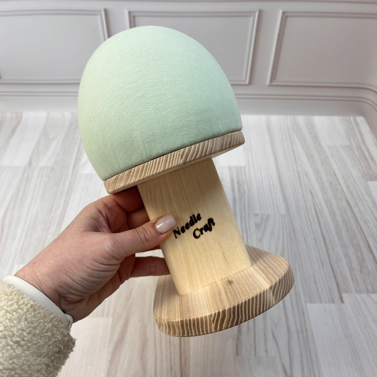 Кравецька колодка для ВТО Needle Craft Корсетна на підставці Зелена