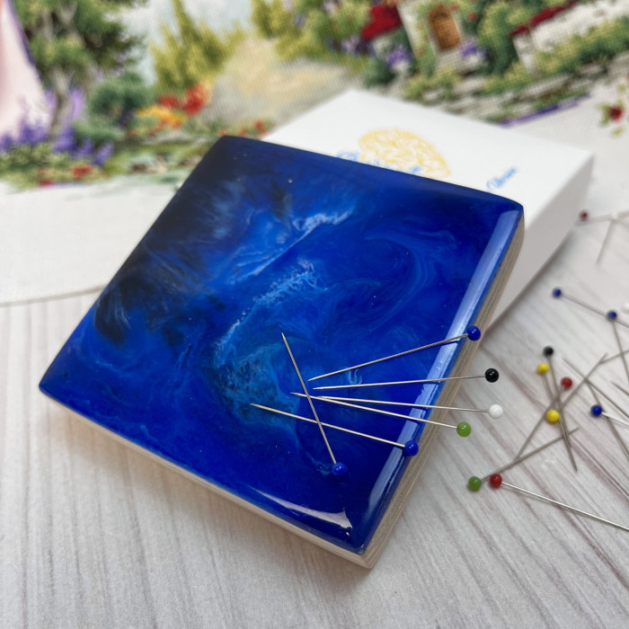 Гольниця магнітна з епоксидної смоли (синя)