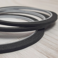 Самоклеюча стрічка для розмітки манекенів (чорна)