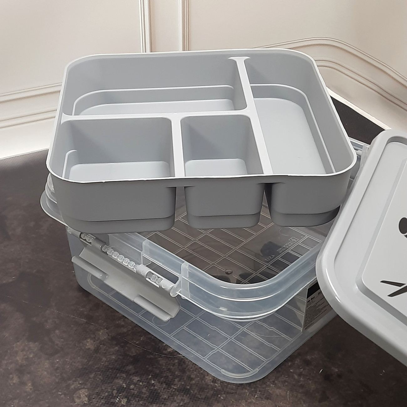 Органайзер для швейного приладдя, сірий