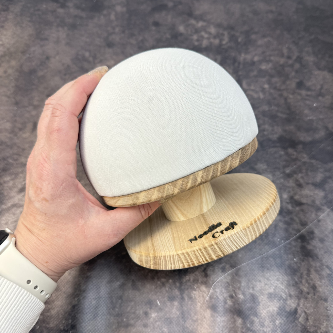 Кравецька колодка для ВТО Needle Craft Груди на підставці 14 см Молочні