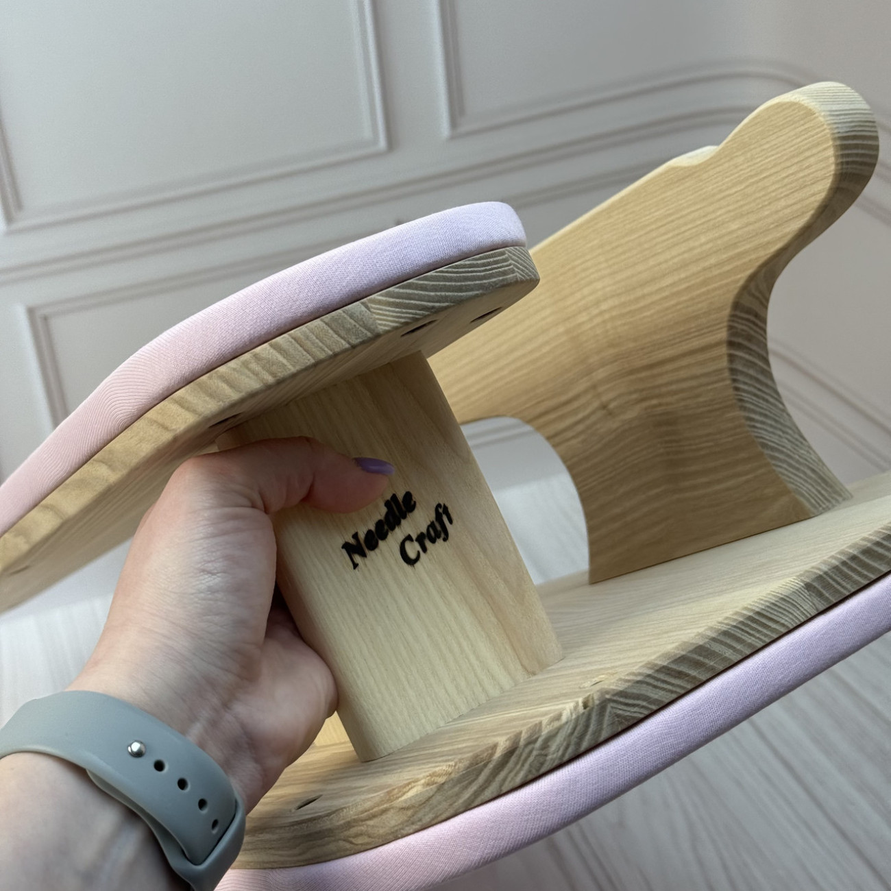 Кравецька колодка для ВТО Needle Craft Кабанчик потрійний Рожевий