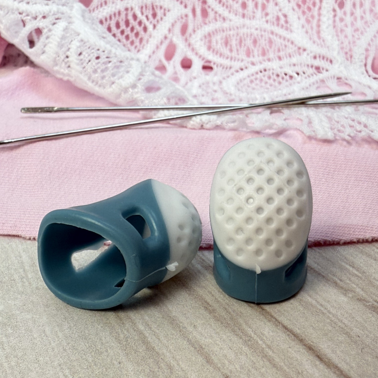 Наперсток силіконовий, розмір S (бірюзовий)