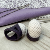 Наперсток силіконовий, розмір M (фіолетовий)