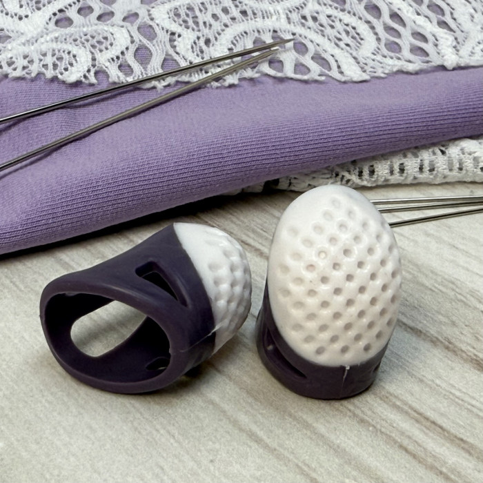 Наперсток силіконовий, розмір M (фіолетовий)