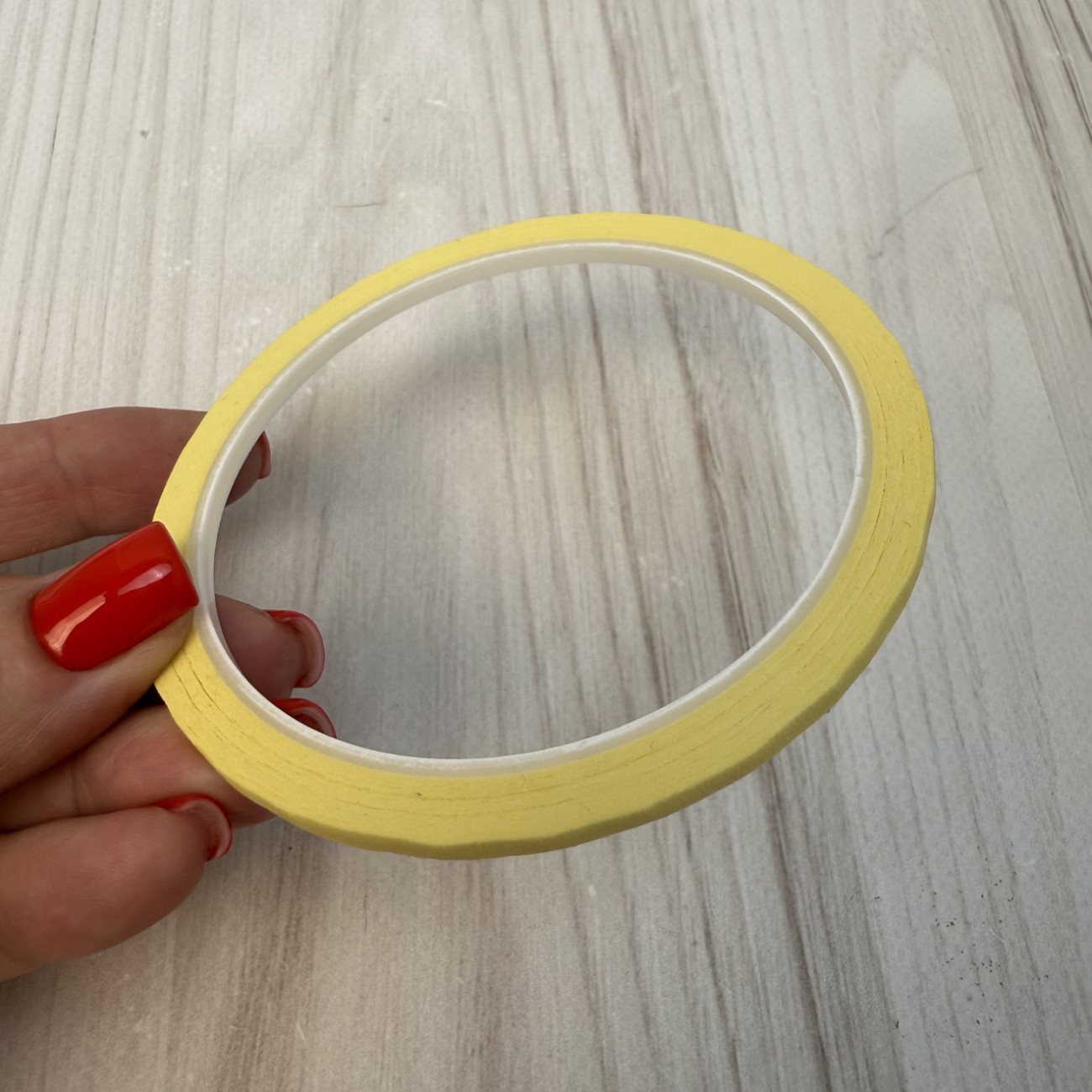 Самоклеюча стрічка для розмітки манекенів (жовта)