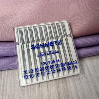 Голки Schmetz Universal, MIX: 70(3), 80(3), 90(2), 100(1), 110(1)