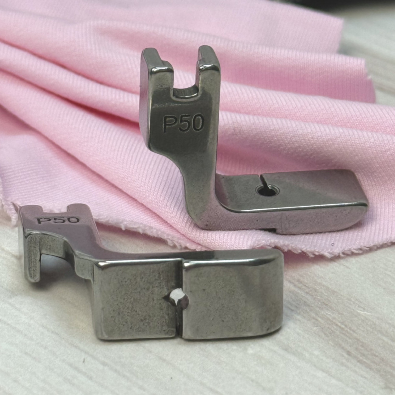 Лапка Р50 для створення складок (нерухома, крок 1,5 мм) для промислових швейних машин