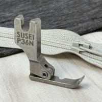 Лапка P36N для вшивання блискавки одностороння вузька, права для промислових швейних машин