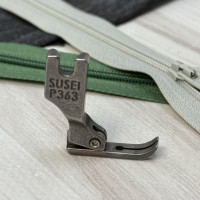 Лапка P363 для вшивання блискавки двохстороння вузька для промислових швейних машин