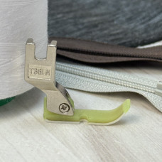 Лапка T36LN тефлонова лівостороння вузька для вшивання блискавки для промислових швейних машин